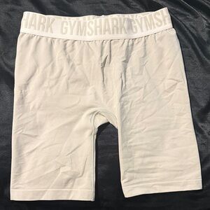 Gymshark Cream Biker Shorts